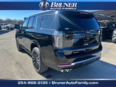 2026 Chevrolet Tahoe High Country