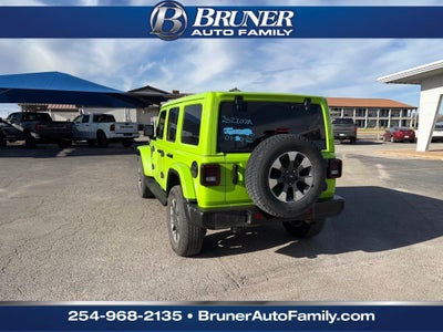 2021 Jeep Wrangler Unlimited Sahara 4x4