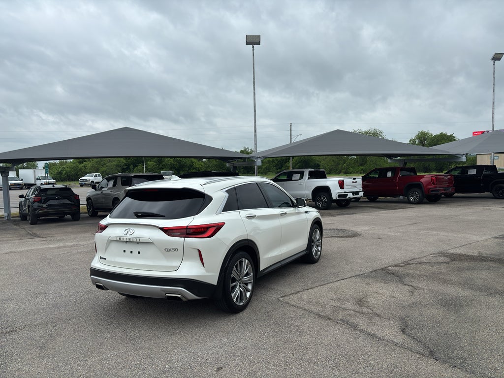 2022 INFINITI QX50 SENSORY