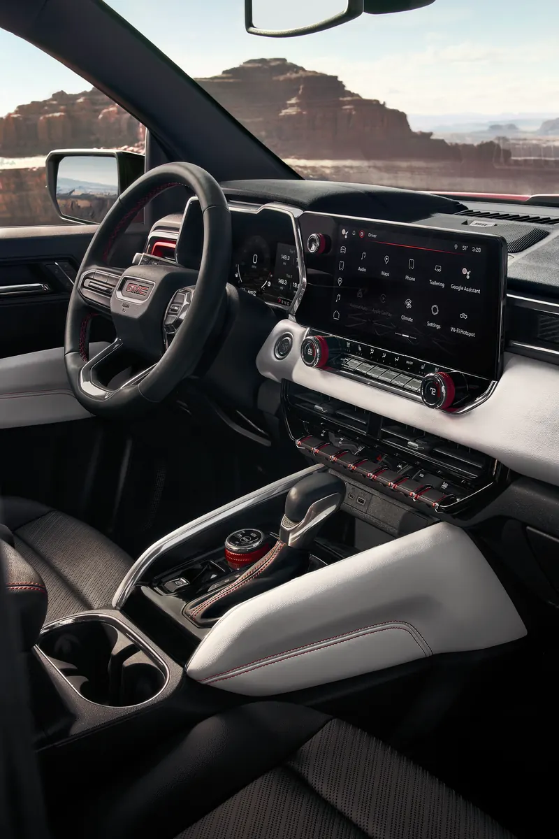 2026 GMC Canyon infotainment system at Bruner Stephenville GMC in Stephenville TX